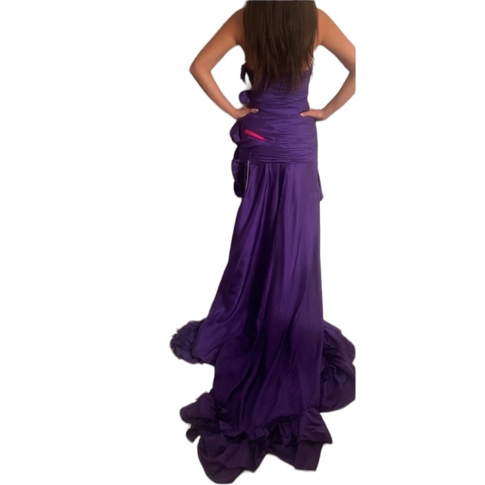 Jovani Dress 2 Piece Purple - Picture 3 of 4